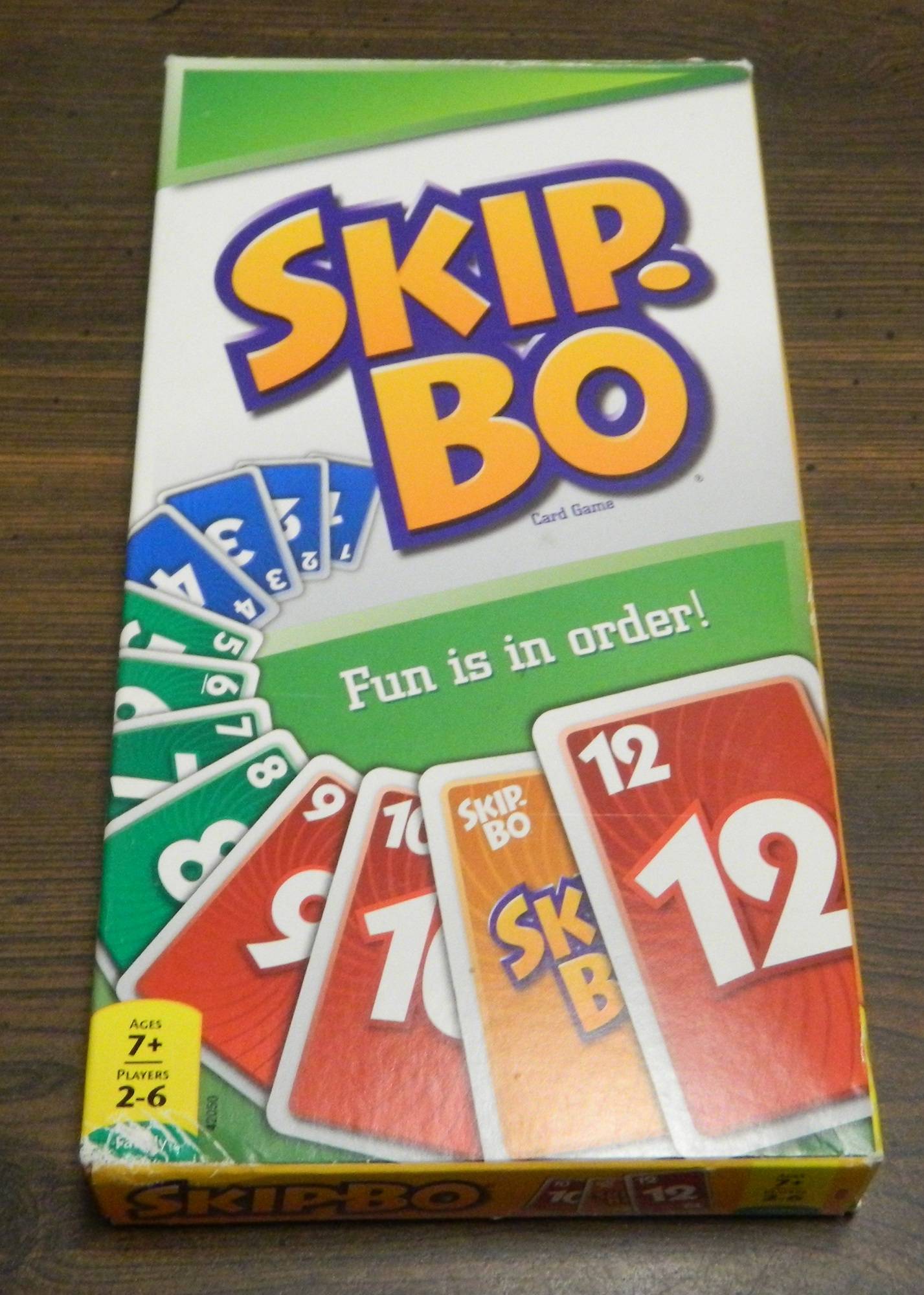 What are the blank cards for in skip-bo